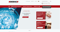 Desktop Screenshot of debag.com